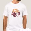 Stay Groovy Peace Sign smooth T Shirt