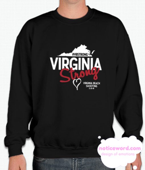 Virginia Beach Strong smooth Sweatshirt