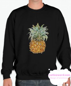 Watercolor Pineapple smooth Sweatshirt