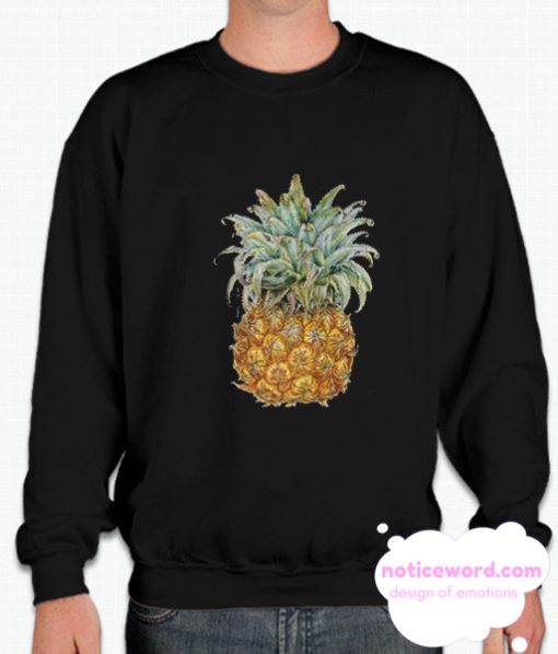 Watercolor Pineapple smooth Sweatshirt