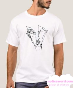 Abstract Graffiti Face smooth T Shirt