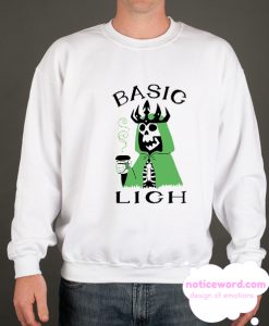 BASIC LICH smooth Sweatshirt