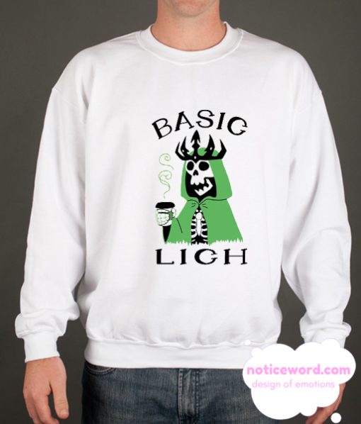 BASIC LICH smooth Sweatshirt