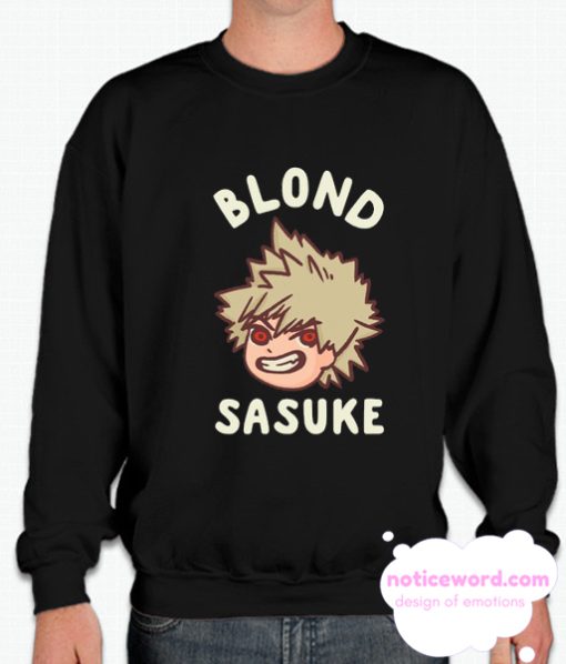 BLOND SASUKE smooth Sweatshirt