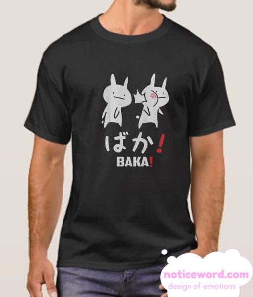 Baka Cute Anime Japanese Word smooth T Shirt