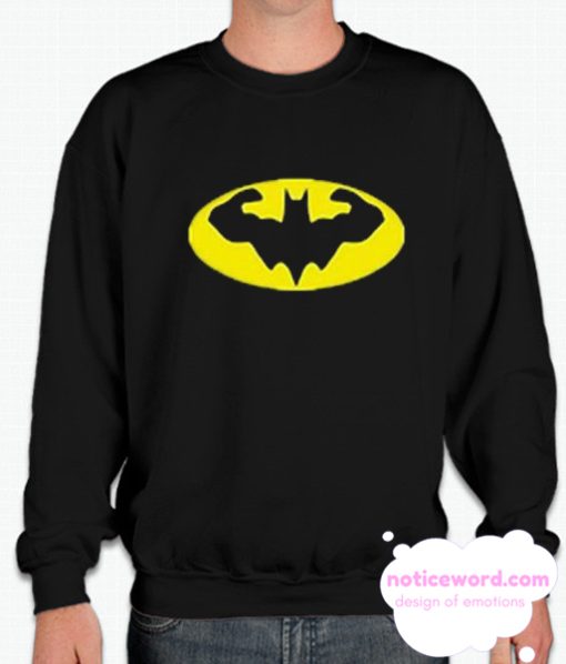 Batman Mens Workout smooth Sweatshirt