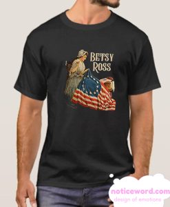 Betsy Ross American Flag Handmade smooth T Shirt