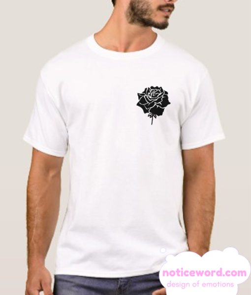 Black Rose smooth T Shirt