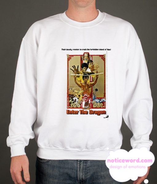 Bruce Lee Enter The Dragon smooth Sweatshirt