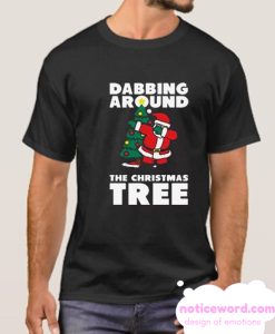 Dabbing Around The Christmas Tree smooth T Shirt