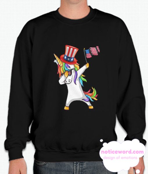 Dabbing Unicorn smooth Sweatshirt