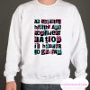 Educated & Healthy Ringspun smooth Sweatshirt