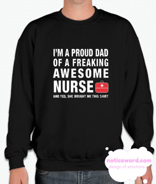 Father of Nurse T Shirt blackFather of Nurse smooth Sweatshirt