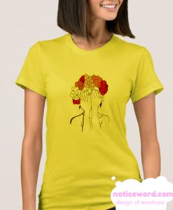 Flower Head smooth T-Shirt