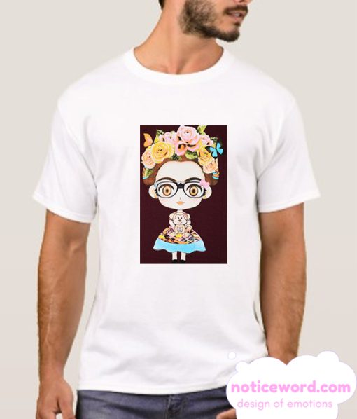 Frida Kahlo and her monkey smooth T Shirt