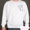 Funny Cat pocket smooth Sweatshirt