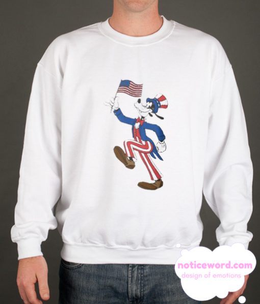 Goofy Patriotic smooth Sweatshirt