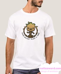 Groot Save the Galaxy smooth T-Shirt