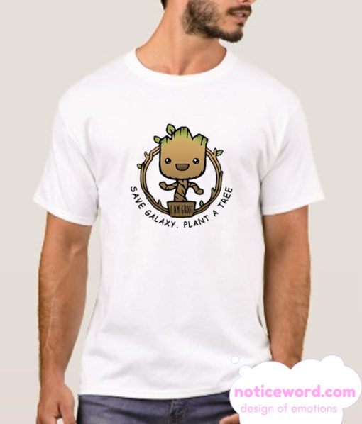 Groot Save the Galaxy smooth T-Shirt