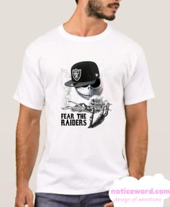 Jack Skellington fear the Oakland Raiders smooth T Shirt