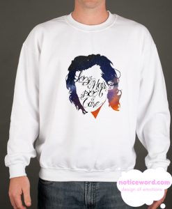 Long Hair Don't Care smooth Sweatshirt