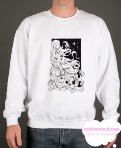 Long hair smooth Sweatshirt