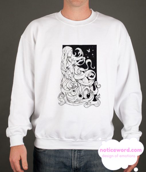 Long hair smooth Sweatshirt