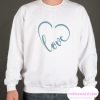 Love Heart smooth Sweatshirt