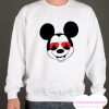 Mickey Face Sunglasses smooth Sweatshirt