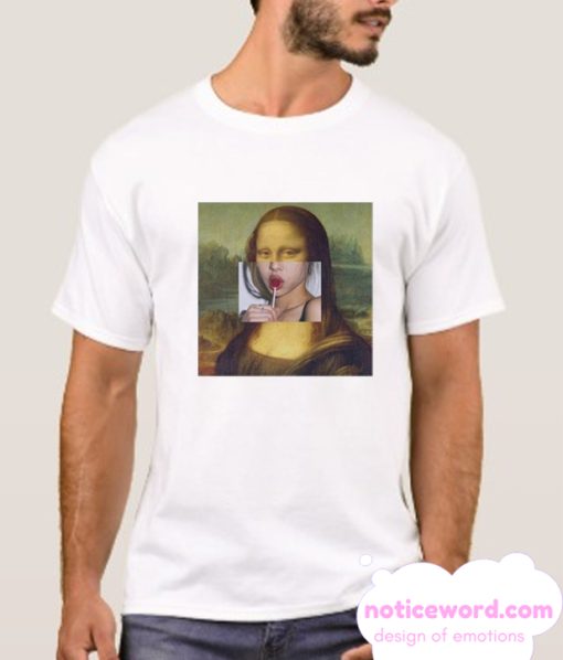 Mona Lisa Meme smooth T Shirt