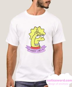 Nobody Cares Lisa Simpson smooth T Shirt