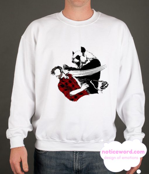 Panda bitchslap smooth Sweatshirt