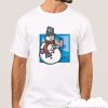 Patriotic Snowman smooth T Shirt