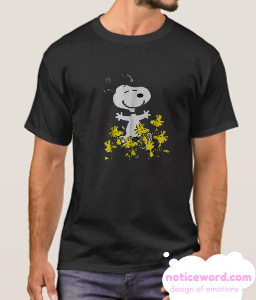 Peanuts Snoopy chick party smooth T Shirt