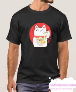 Ramen Cat smooth T Shirt