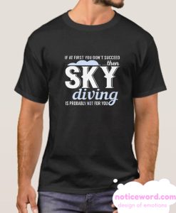 SKY DIVING smooth T shirt