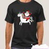 Santa Claus and love unicorns smooth T Shirt