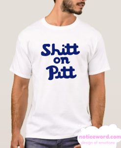 Shitt on Pitt Vintage smooth T Shirt