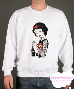 Snow White Punk Rock smooth Sweatshirt