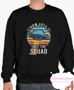 Storm Area 51 Free The Squad smooth Sweatshirt