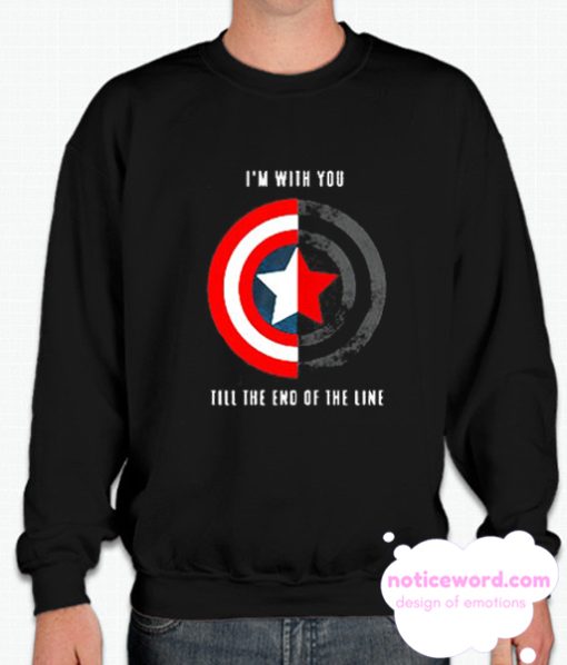 Till The End Of The Line smooth Sweatshirt