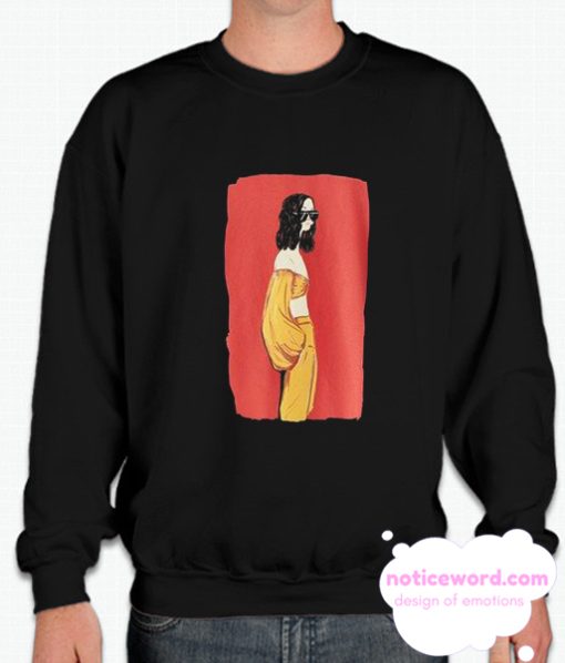 Women Figure Print smooth Sweatshirt