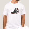 Air Jordan 1 BLACK TOE Classic smooth T Shirt