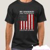 American Flag Army Grandma Veterans Day smooth T Shirt