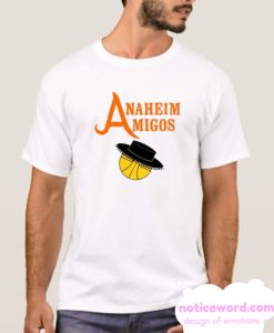 Anaheim Amigos Retro Basketball smooth T Shirt