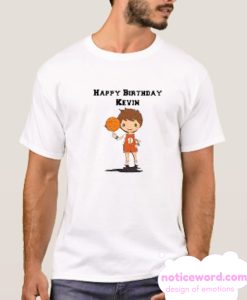 Anime Basketball Boy Happy Birthday smooth T Shirt