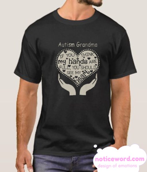 Autism Grandma smooth T Shirt