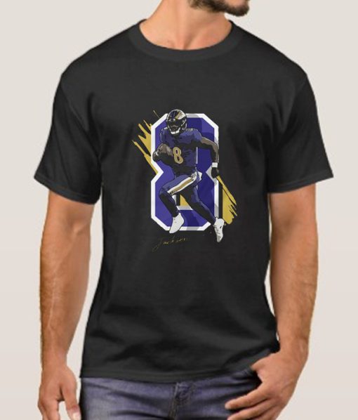 Baltimore Raven Lamar Jackson smooth T Shirt