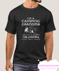 Camping Grandma smooth T Shirt