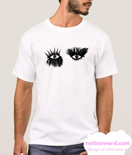 Eye Print smooth T Shirt